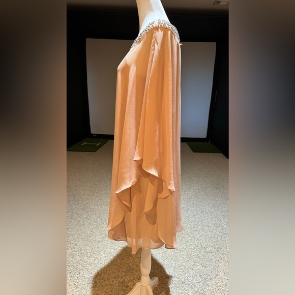 EUC XSCAPE Women’s Dress Color Blush Pink Size 6 - Picture 5 of 10